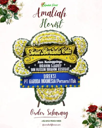 Papan Bunga Duka di Sekeloa